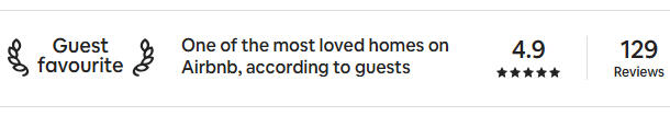 Mango apartment is a guest favorite on Airbnb with a rating of 4.9 out of 5 from 129 reviews from our guests.