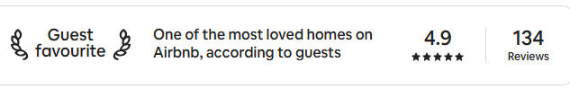 Chikoo apartment is a guest favorite on Airbnb with a rating of 4.89 out of 5 from 134 reviews from our guests.